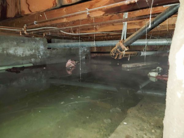 Crawl Space Drying in Aurora